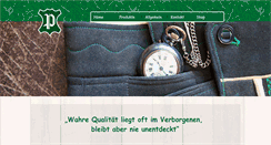 Desktop Screenshot of lederhosenmacher.at